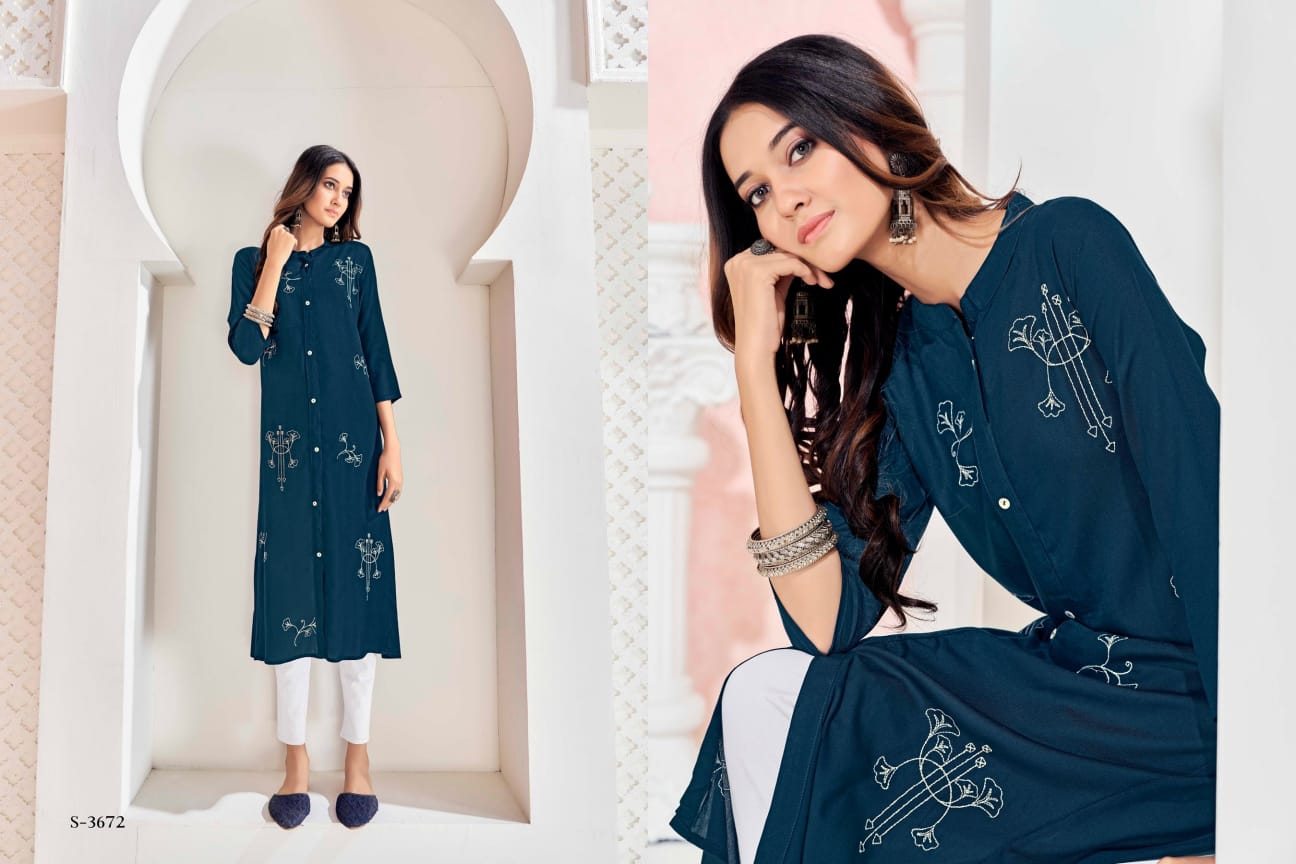 Anvika By SBS Designer Kurti Catalog